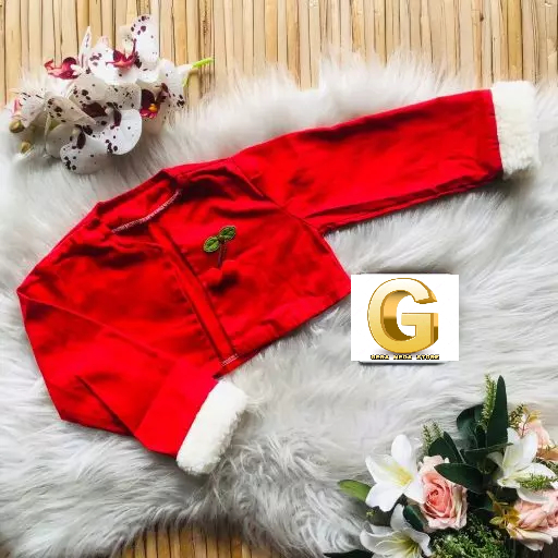 Bolero liso infantil menina ref 250 r$ 1999 vermelho