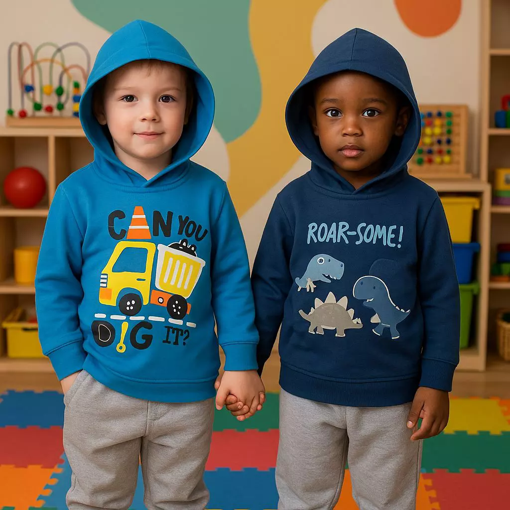 conjunto infantil moletim com capuz ref 450 r$ 4999 azul