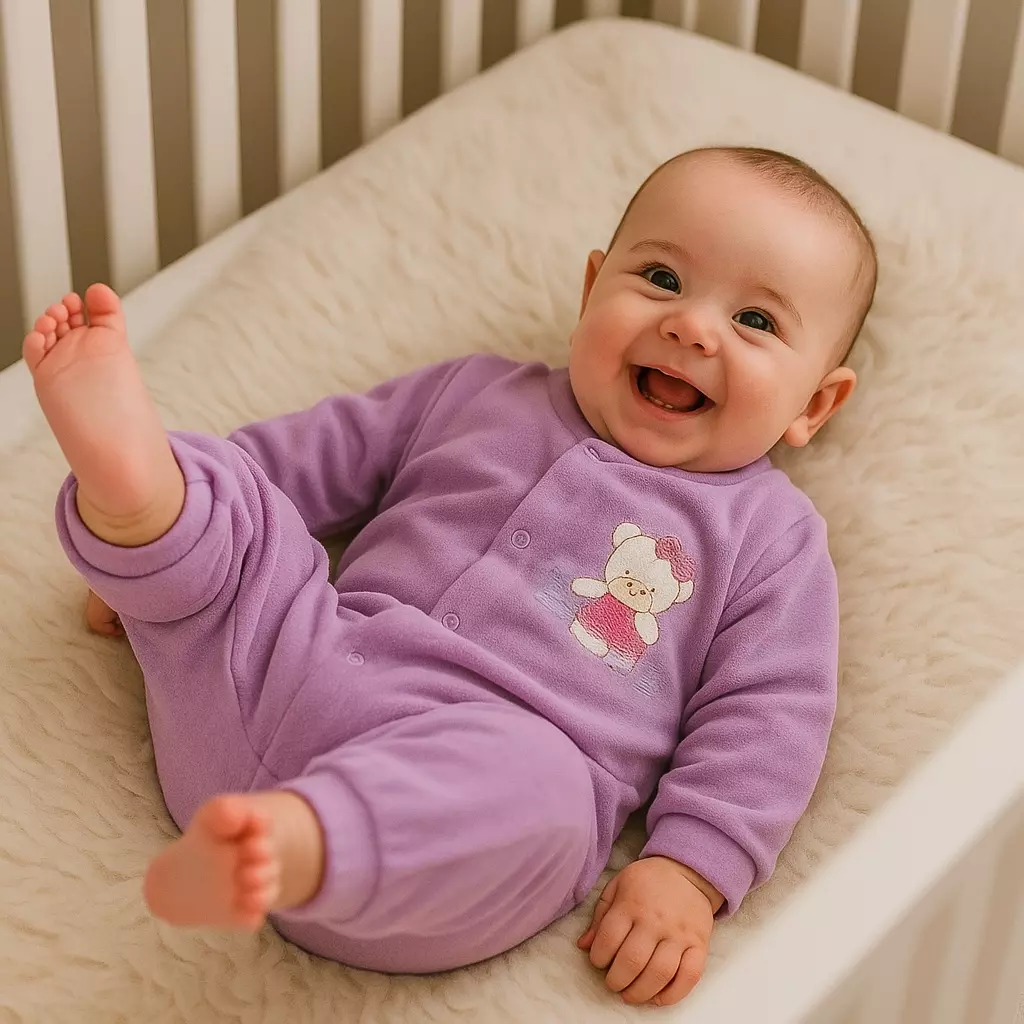 macacão botão Plush Bordado BB ref 8802 r$ 3999 lilás